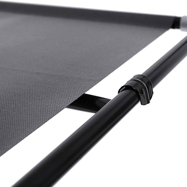 Rootz Grey Fleece Stof Foldeskab - Opbevaringsorganisering - Bærbar garderobe - Stålrørskonstruktion - Letvægts - Nem montering - 150 cm x 175 cm x 45