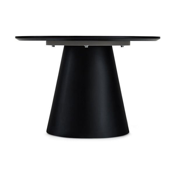 Rootz soffbord - Runt bord - Modernt soffbord - Minimalistisk design - Hållbar MDF-konstruktion - Stabilt och säkert - 60x60x40 cm