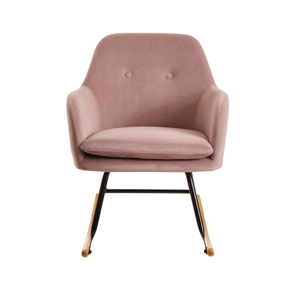 Rootz rocchair vaaleanpunainen 71x76x70cm design rentouttava tuo