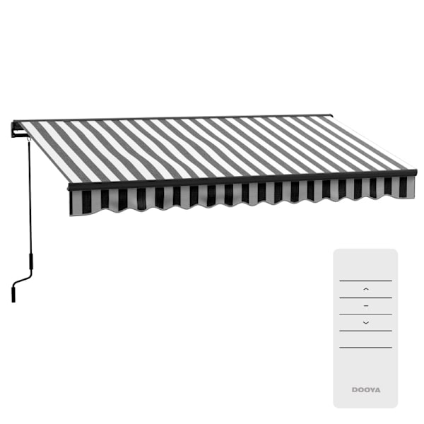 Rootz soltält - Infällbar kapell - Utomhusskydd - Väderbeständig - Enkel installation - UV-skydd - 350L x 250W cm - Aluminium & Polyester