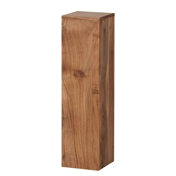 Rootz sideborde - sæt af 3 - dekorationsblok - aflangt sidebord - massivt træ - akacie - brun