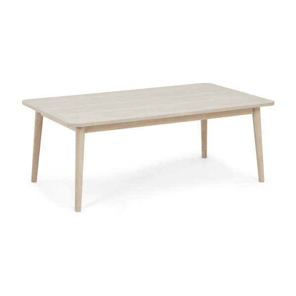 Rootz-sohvapöytä - Suorakulmainen sohvapöytä - Olohuoneen pöytä - Ajaton muotoilu - Tukeva rakenne - Helppo huoltaa - 125cm x 70cm x 52cm