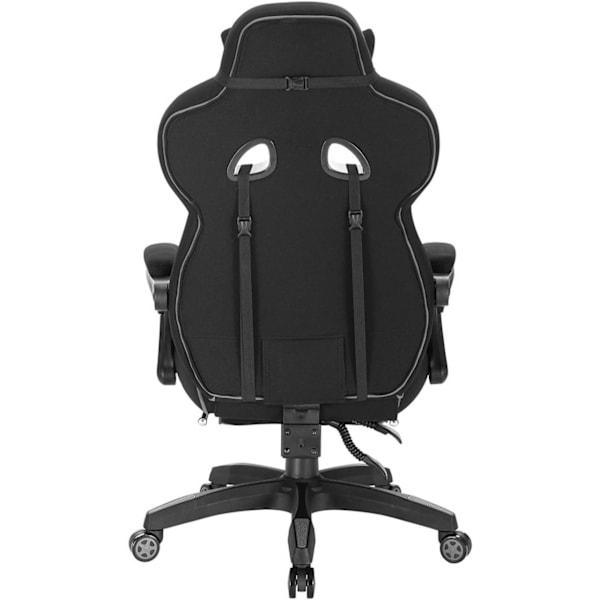 Rootz Gaming Chair - Kontorstol - Computerstol - Justerbar komfort - Åndbart materiale - Ergonomisk støtte - 121cm-128cm x 56cm x 46cm
