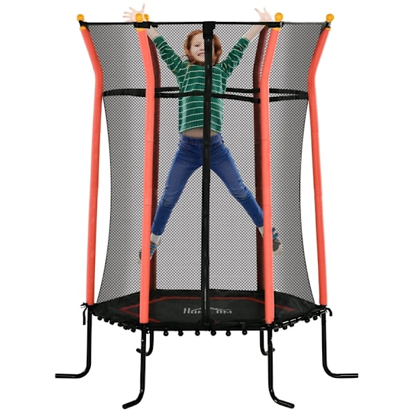 Rootz studsmatta för barn - Inomhusstudsmatta för barn - Säker studsmatta - Fun & Balance Training - Ø163,5 x 190H cm