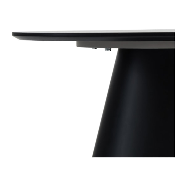Rootz Soffbord - Runt bord - Modernt mittbord - Slitstark MDF - Modern Estetisk - Enkelt underhåll - 80cm x 80cm x 45cm