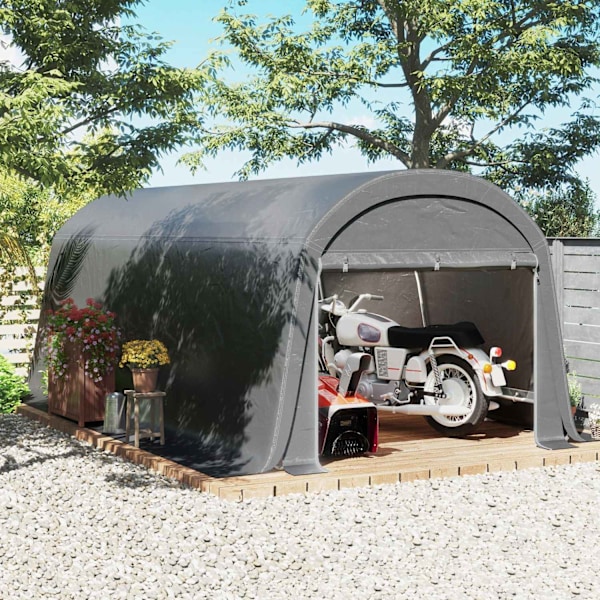 Rootz Garden Shed - Tool Tent - Ställ in garage - Vattentät - UV -resistent - 300 cm x 600 cm x 230 cm - Hållbart skydd