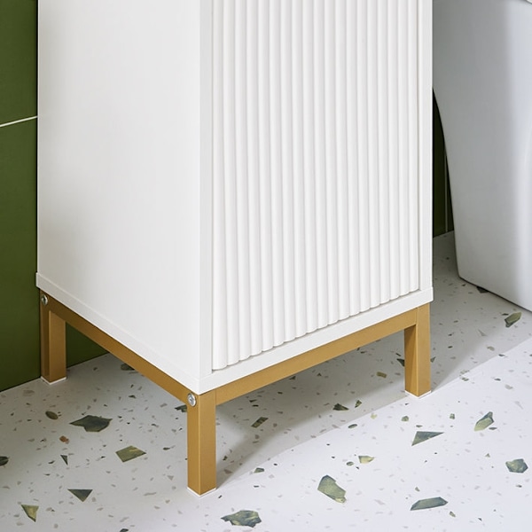 Rootz Tall Cabinet - Badeværelsesopbevaring - Slim Arrangør - Elegant design - 30x170x30cm