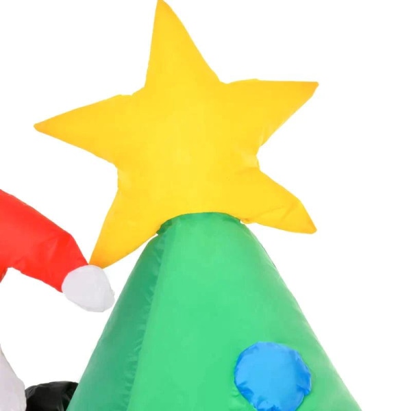 Rootz juletræ - Oppusteligt juletræ med julemand - Julepynt - Ju
