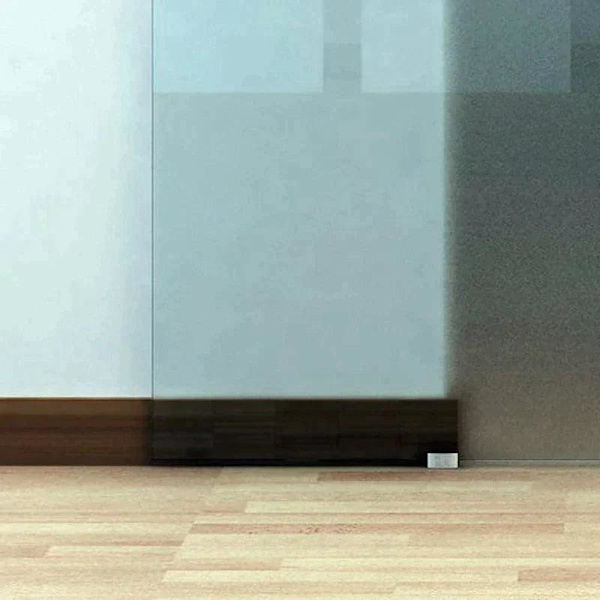 Rootz skjutdörr i glas - skjutdörr - glasdörr - frostad glasdörr - 775 X 2050 mm