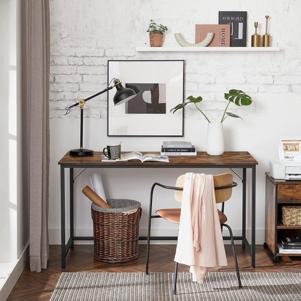 Rootz Skrivebord - Industrielt Design Skrivebord - Moderne Skrivebord - Ergonomisk Skrivebord - Stående Skrivebord - Skrivebord med justerbar højde -