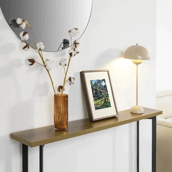 Rootz Console Pöytäaula - Pöydän puoli - Pöydän pää - Pöytäolohuone - Pöytä sohvapöytä - L120 x S20 x K75cm