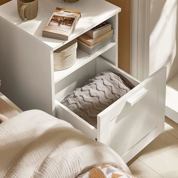 Rootz Sidebord - Endebord - Natbord - Natbord - Bordlampe - Bord med skuffe