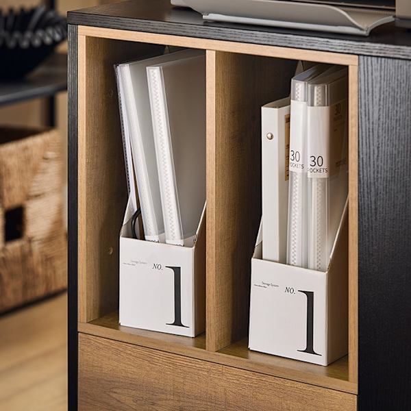 Rootz 6-rums arkivskabsvogn - Kontororganisering - Dokumentopbevaring - MDF & PB Materialer - 60 cm x 75 cm x 40 cm