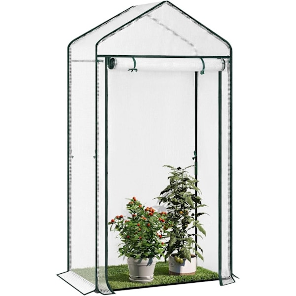 Rootz Film Greenhouse - Tomathus - Odlingstält - Köldskydd - 100cm x 50cm x 190cm