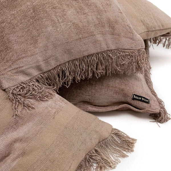 Rootz Oh My Gee Pude Cover - Velvet Pillowcase - Dekorativ kastetui - Tilføjer tekstur - 40 cm x 10 cm x 40 cm