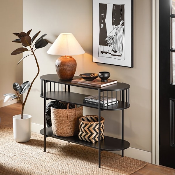 Rootz Console Table - Entryway Table - Sofabord - Holdbar og stabil - 110x76x39cm