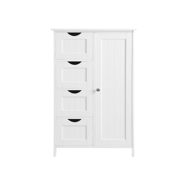 Rootz Badeværelsesskab - Opbevaringsskab - Organizer - Hvid - MDF plader - 55cm x 82cm x 30cm