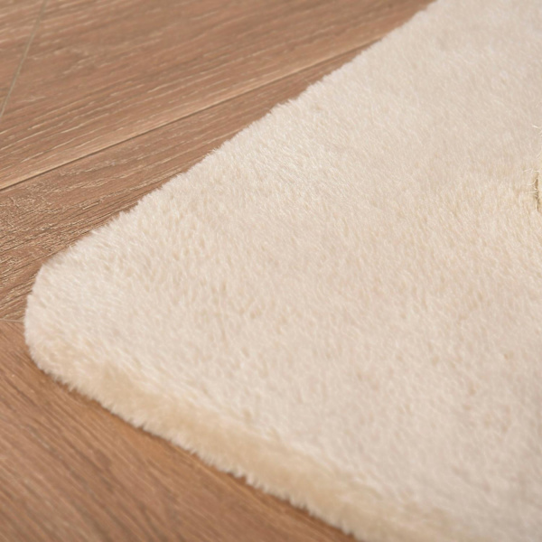 Rootz Cat Tree Skrapstolpe - Beige - Konstruerat trä, plysch, Sisal - 18,89 cm x 15,74 cm x 39,37 cm