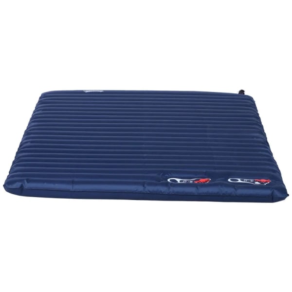 Rootz Air Mattress - Inflatable Air Bed - Camping Mattress - Sleeping Mat - PVC - Polyester - Pongee - Navy Blue - 195 x 138 x 10 cm