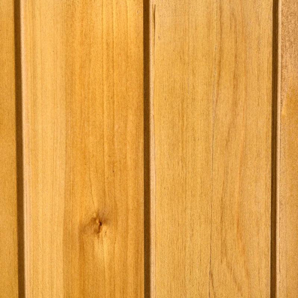 Rootz Trädgårdsbod - Trädgårdsved Förvaringsskjul - Trädgårdsskåp - Verktygsskjul - Med 2 dörrar - Verktygsskåp - Granträ - Naturlig - 140 x 75 x 157