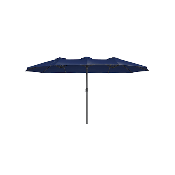 Rootz Double Sunshield Parasol - UV Protection Canopy - Udendørs solparaply - UPF 50+ - 460 cm x 270 cm - Holdbar metalramme