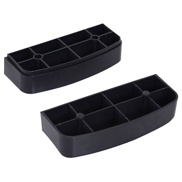 Rootz Step BoardAerobic Fitness - Sort - Plast - 26,77 cm x 11,41 cm x 3,93 cm