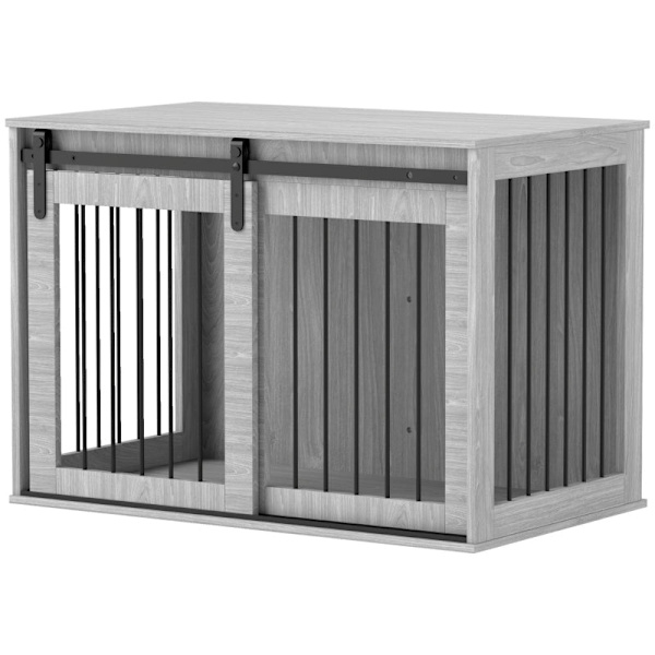 Rootz Hundekasse - Husdyrbur - Husdyr - Luftig ventilation - Staldkonstruktion - 98 cm x 58 cm x 61 cm
