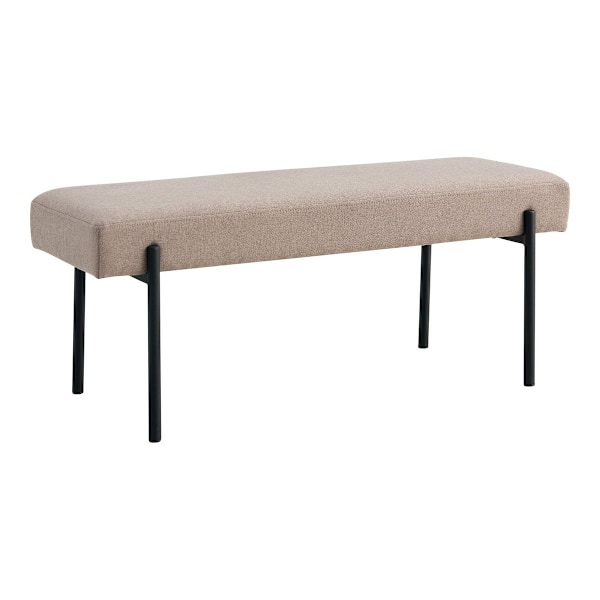 Rootz Swindon Bench - Modern Ottomaani - Aksentti jalkatuki - Polyesterin verhoilu - 100 cm x 36cm x 42,5 cm