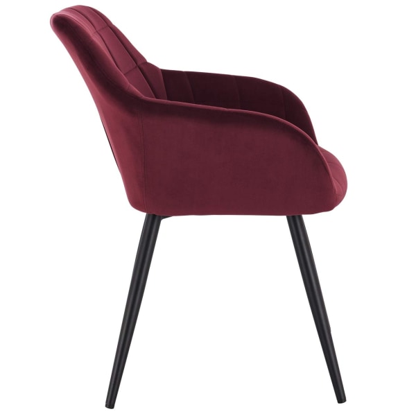 Rootz Velvet Dining Chair - Komfortstol - Snygga sittplatser - E