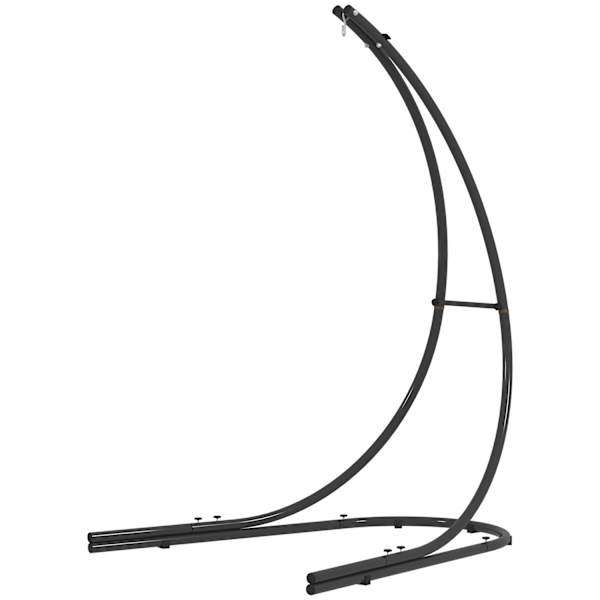 Rootz Hanging Chair C -Shape Metal Stand - Hornstick Frame - Hanging Restoring Frame - Stabilitet - 154 cm x 134 cm x 221cm