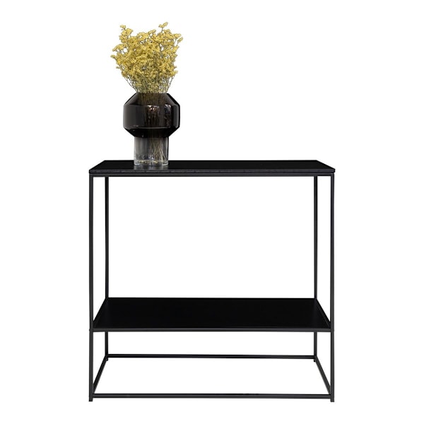 Rootz Vita Console Table - Entryway Table - Hallbanan - Hållbar stålram - 80 cm x 36 cm x 80 cm