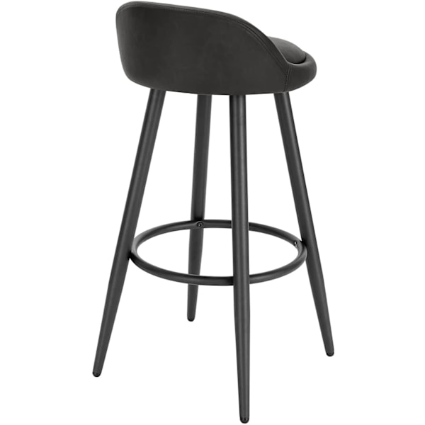 Rootz Barpall - Bänkpall - Justerbar Barstol - Förbättrad stabilitet - Överlägsen sittkomfort - Mångsidig design - 78,5 cm x 70 cm