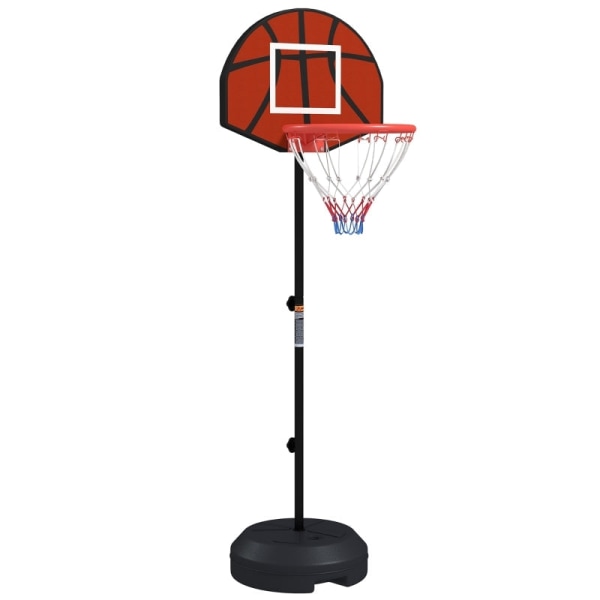 Rootz SPORTNOW basketställ - Justerbar höjd - Magnetisk darttavla - Dubbel funktionalitet - Robust konstruktion - 38,5 cm x 48,5 cm Bakpanel - Stål &