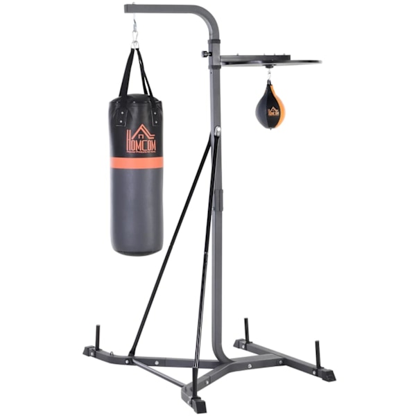 Rootz Boksesækholder - Boksesækstativ - Med Boksesæk - 100 KG - Stål - 104 x 156 x 202 cm