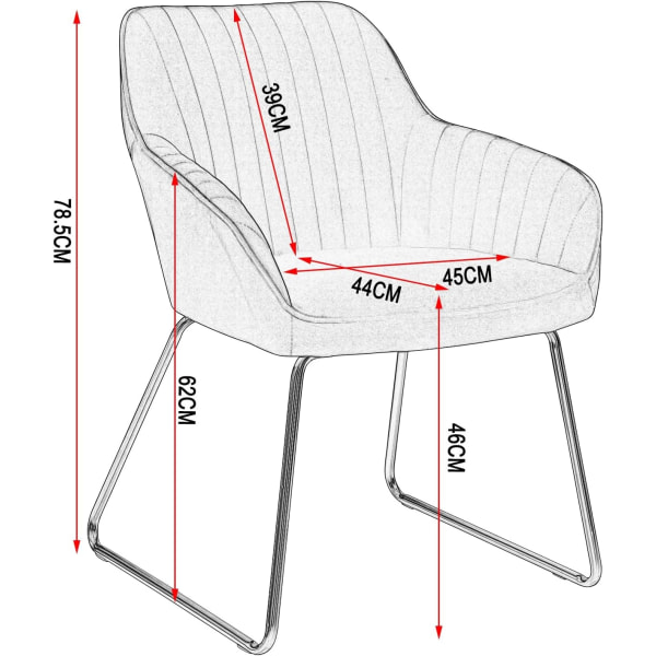 Rootz Velvet spisestuestole - Elegant siddeplads - Komfortable s