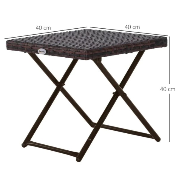 Rootz-taitettava pöytä - Sohvapöytä - Puutarhapöytä - Sivupöytä