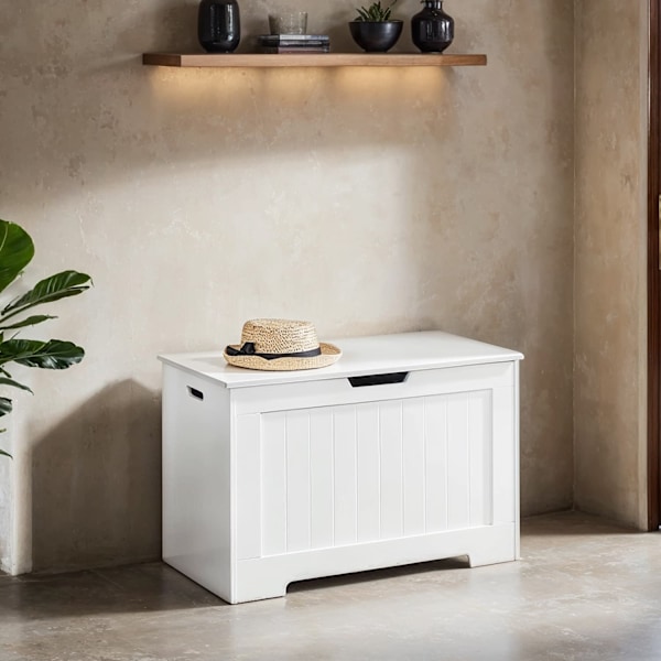 Rootz Shoe Bench - Bænk med opbevaring - Opbevaringsskab - Sæder og butikker - MDF -paneler - 76 cm x 48 cm x 40 cm