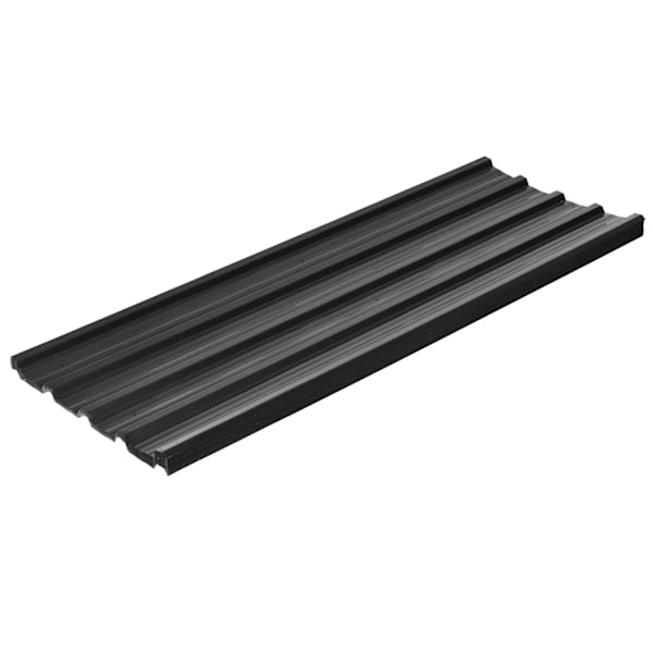Rootz Sarja 12 galvanoitua teräspaneelia - säänkestävät arkit - metalliverhous - kestävä suoja - 129L x 45W cm