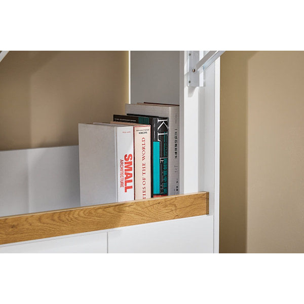 Rootz Multifunktionellt vikningsdisk - Konvertibel hylla - Laptop Table - gott om förvaring - 63x93x67cm - Rymdräddande lösning