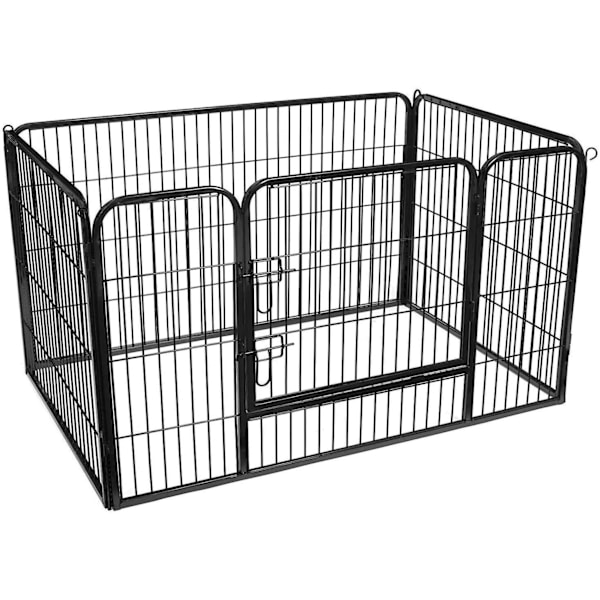 Rootz Puppy kravlegård - Hundehus - Puppy Run - Bænk - Hunde - 122 x 80 x 70 cm