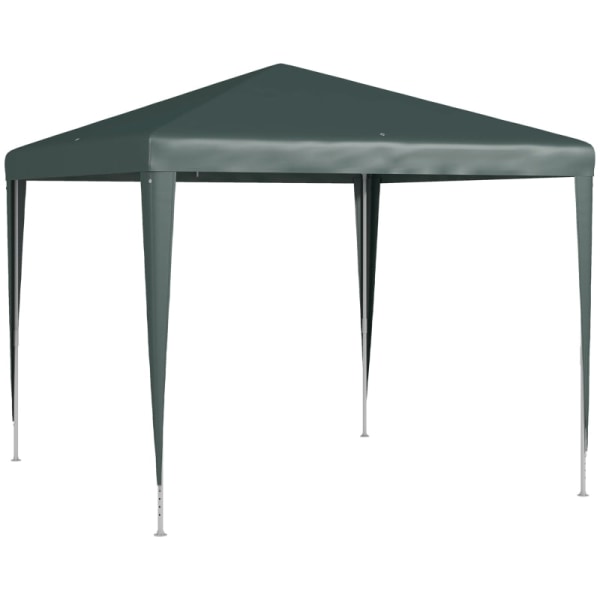 Rootz Pavilion 2,7x2,7m - Fällbart lusthus - Utomhustak - Snabbmontering - Rostsäker ram - Vattenavvisande tak - 270cm x 270cm x 255cm