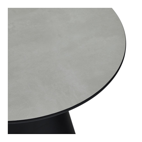 Rootz soffbord - Runt bord - Modernt soffbord - Minimalistisk design - Hållbar MDF-konstruktion - Stabilt och säkert - 60x60x40 cm