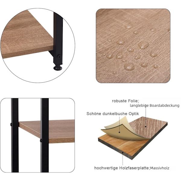 Rootz multifunktionelt tøjstativ - Organizer - Garderobestativ - Rigelig opbevaring - Holdbar og stabil - Nem montering - 90 cm x 40 cm x 167 cm