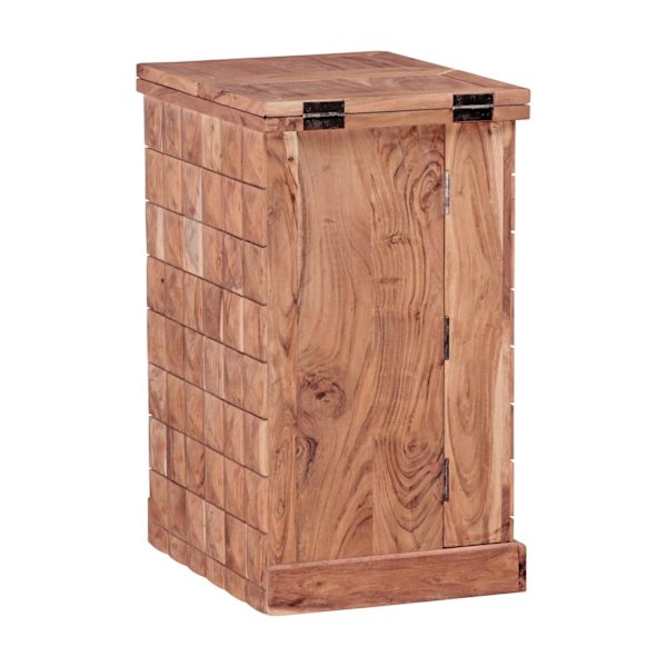 Rootz Home Bar - Taitettava baari - Vitriinikaappi - Viinivarasto - Juomasäilytys - Massiivipuinen akaasia - Country Style - Baarikaappi