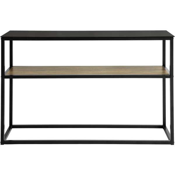 Rootz 2 Etagers Konsolbord - Entrebord - Stuebord - Sofabord - Sidebord - Endebord med glasplade