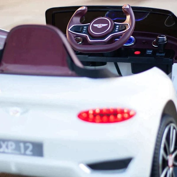 Rootz Elbil för barn - Bentley Gt - Remote Control - Vit - 108 X 60 X 43 Cm