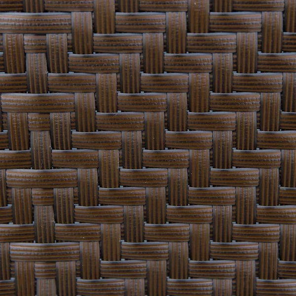 Rootz Solstol - Fällbar Loungestol - Rottingstol - PE Rotting - Stål - Brun + Svart - 58L x 71W x 111H cm