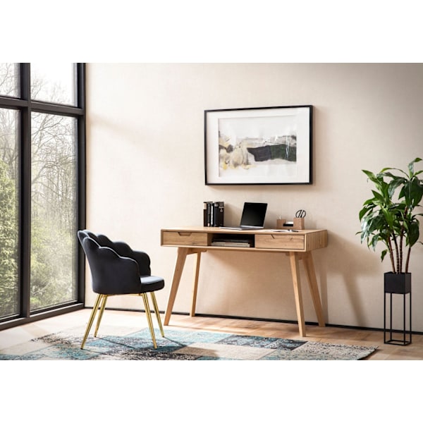 Rootz Scandinavian Desk - Työpöytä - Pukeutumispöytä - Monipuolinen käyttö - 120cm x 55cm x 77cm