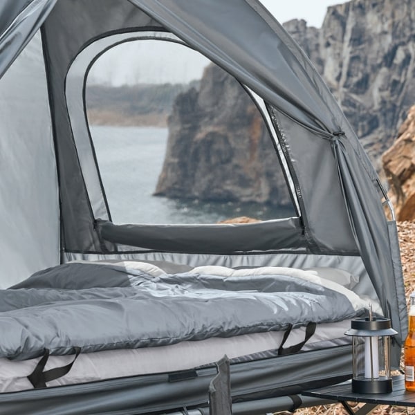 Rootz 4-i-1 campingtältpaket för 2 personer - Pop-up-tält - Läge