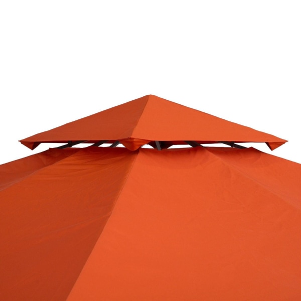 Rootz erstatningstag til metalhavepavillon - Terra - Polyester - 118,11 cm x 118,11 cm x cm